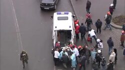 Local media reports that protesters have captured a group of police officers News Clip