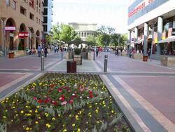 Yerevan, the northern avenue, center of the city Stock Footage