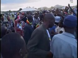 Thousands gather to support Mugabe News Clip