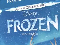ATMOSPHERE - Signage at Walt Disney Animation Studios''Frozen' Los Angeles Premiere in Hollywood, CA, on 11/19/2013. (Footage by WireImage Video/Getty Images) Stock Footage