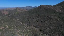 Desert flythrough Stock Footage