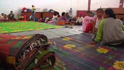 Temporary shelter set up for evacuees Instructional Video