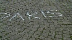 CLEAN : Ice blocks from Greenland placed in front of Paris Pantheon News Clip