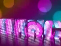 Dance motion graphic video Stock Footage