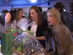 Cheryl Hines and Molly Shannon at Avocados From Mexico Brings Sunshine To The Slopes Stock Footage