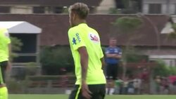 CLEAN : Neymars new hairstyle News Clip