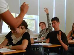 Frustrated Female Student 4 Stock Footage