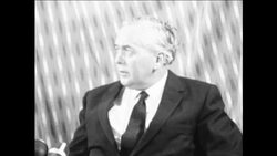 CAN643 WILSON LEAVES FOR RHODESIA News Clip