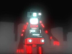 Giant killer robot Stock Footage