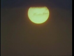 T/L  sunset Stock Footage