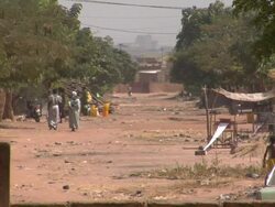 Africa street scene Stock Footage
