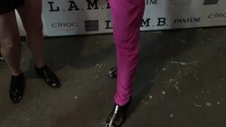 After a three-year childbearing and child-raising break, Gwen Stefani returned to New York Fashion Week, rolling out modern tribal looks that had models dancing on a platform surrounded by a gritty urban video installation from Sophie Muller. (Sept. 6) News Clip