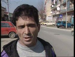 ALBANIA: KOSOVO: TENSIONS RISE OVER BORDER News Clip