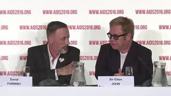 CLEAN : Elton John calls for inclusion of LGBTI community to fight HIV News Clip