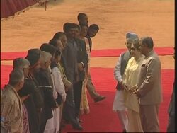 WRAP Bangladeshi PM visit Gandhi memorial, meets President News Clip