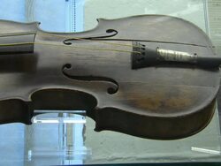Titanic violin on display at Wiltshire auction News Clip