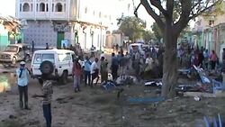 CLEAN : At least 30 killed in Somalia restaurant bombings News Clip