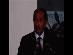 SYND 28-7-72 SADAT REJECTS ISRAEL PEACE TALKS CALL News Clip