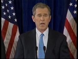 USA: PRESIDENT ELECT BUSH PRESS CONFERENCE News Clip