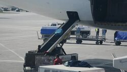 Luggage travel Stock Footage