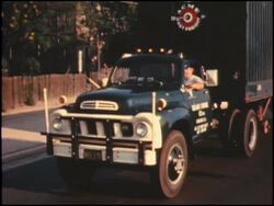 1964 Studebaker Transtar trucks promotional film Stock Footage