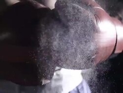 HD SUPER SLOW MO: Punching Boxing Gloves Stock Footage