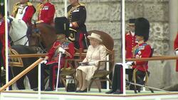 Trooping the Colour ceremony for the Queen's official birthday News Clip