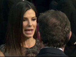 Sandra Bullock on the Red Carpet News Clip
