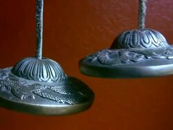 HD 1080i Tibetan Prayer Bells with Sound 1 Stock Footage