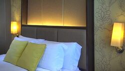 Decoration in bedroom Stock Footage