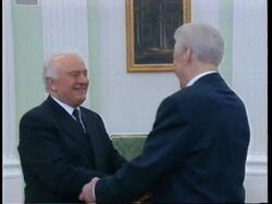 RUSSIA: MOSCOW: COMMONWEALTH OF INDEPENDENT STATES SUMMIT News Clip