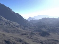 Terrain lake Stock Footage