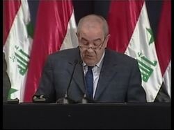 Interim Iraqi PM gives green light for coalition forces to rid Fallujah of terrorists" News Clip