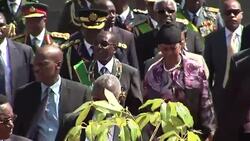 CLEAN : Protests 'don't pay', warns Zimbabwe's embattled Mugabe News Clip