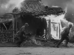 Bombings during the Korean War Stock Footage