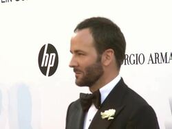 Tom Ford at the amfAR Cinema Against AIDS Gala at Antibes . (Footage by WireImage Video/GettyImages) Stock Footage