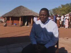 AP intv: Tsvangirai campaigns, taken to police station again News Clip
