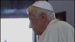 +4:3 Pope Benedict visits shrine of Our Lady of Charity News Clip