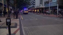 Riot Police in Birmingham City Centre - 2011 Riots News Clip