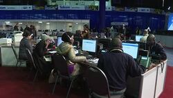 CLEAN : Early S.Africa poll results show ANC losing support News Clip