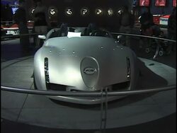 2002 Toyota FXS concept car montage Stock Footage