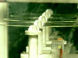 CD Printing Robot Stock Footage