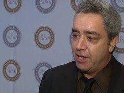 INTERVIEW - Stephen Adly Guirgis talks about the importance and power of theatre at Harold And Mimi Steinberg Charitable Trust Hosts 2014 Steinberg Playwright Awards Stock Footage