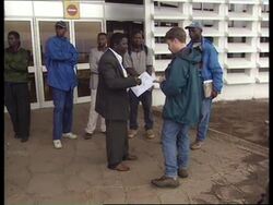 Views of Mount Nyiragongo + aid delivery at Sake News Clip