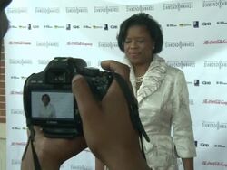 Shan Cooper, General Manager and Senior Vice President Lockheed Martin at The 2012 Diamond Awards - Hosted by The Not Alone Foundation on 3/17/2012 in Atlanta, GA Stock Footage