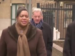 Milan Mandaric Court Arrival News Clip