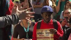America Ferrera and Amber Tamblyn campaign for Hillary Clinton at Phoenix College News Clip