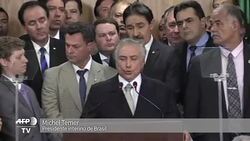 VOICED : Temer llama a recuperar la credibilidad de Brasil News Clip