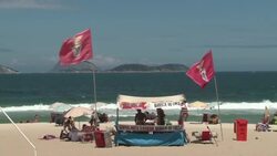 Young European professionals seeking good life in Brazil. News Clip