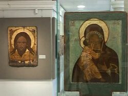 VOICED: Rare Russian icons on display in Moscow News Clip